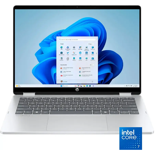 HP OmniBook 5 Flip X360 2-in-1 Touchscreen AI PC Laptop (14" FHD+ IPS, Intel 10-Core 7 150U