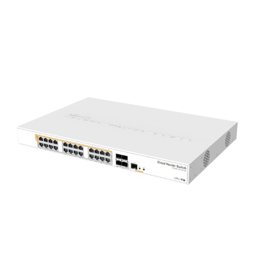 MikroTik CRS326-24G-2S+RM - ROS L5, 800MHz CPU, 512MB RAM, 24xGE, 2xSFP+, Rackmount
